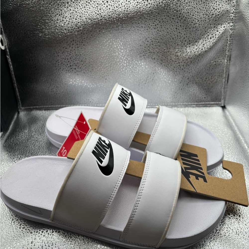 Nike Offcourt Duo Slide White/Black/White - DC0496-100 Womens Size 10 New - Picture 2 of 6